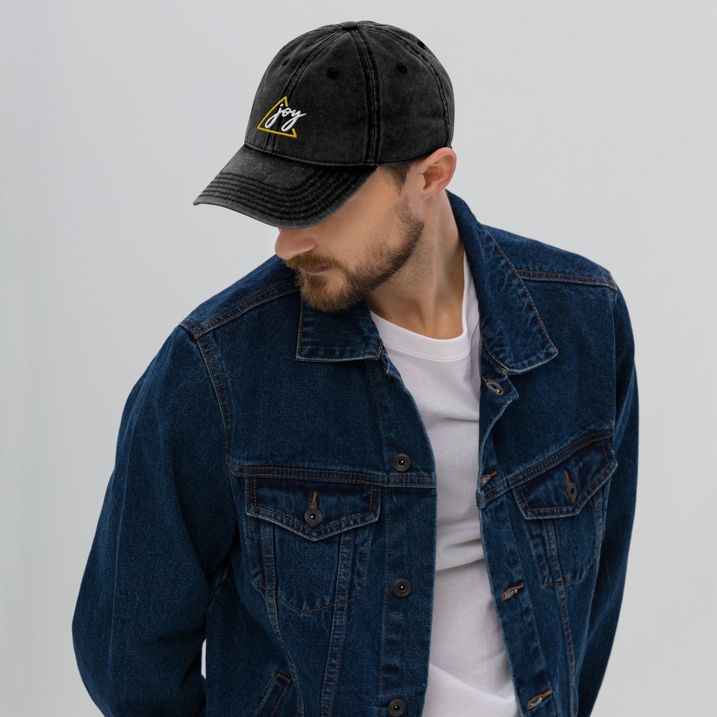Vintage Cotton Twill Cap -Joy