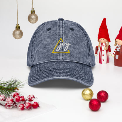 Vintage Cotton Twill Cap -Joy