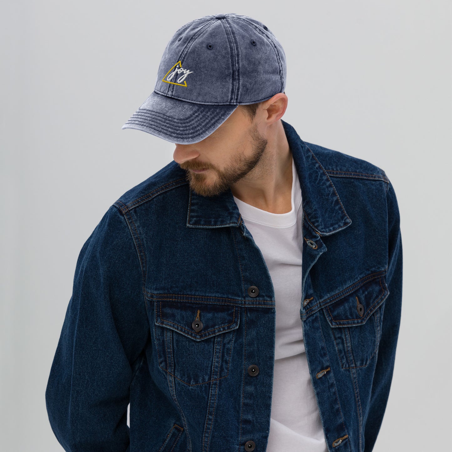 Vintage Cotton Twill Cap -Joy