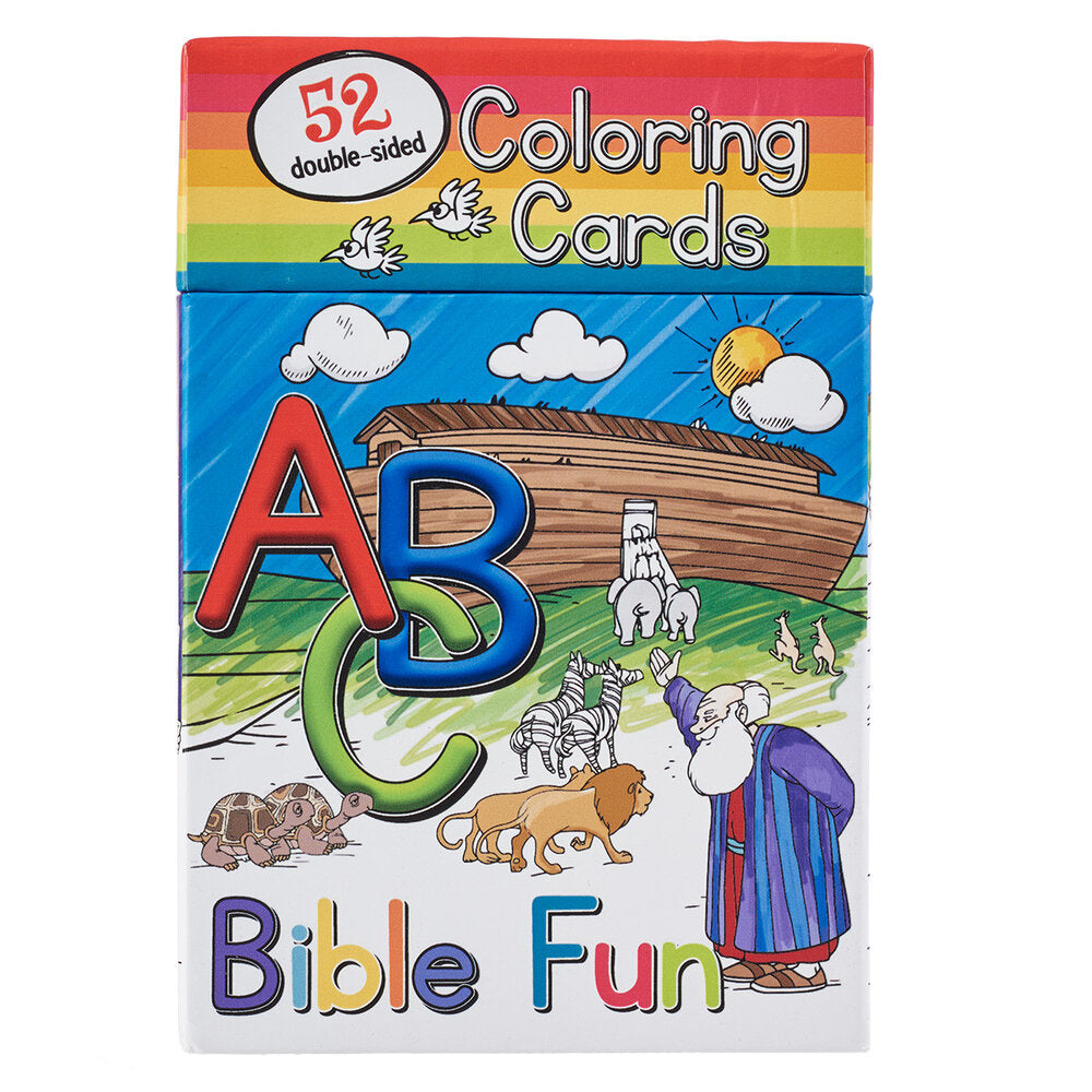 Bible Fun Coloring Cards for Kids