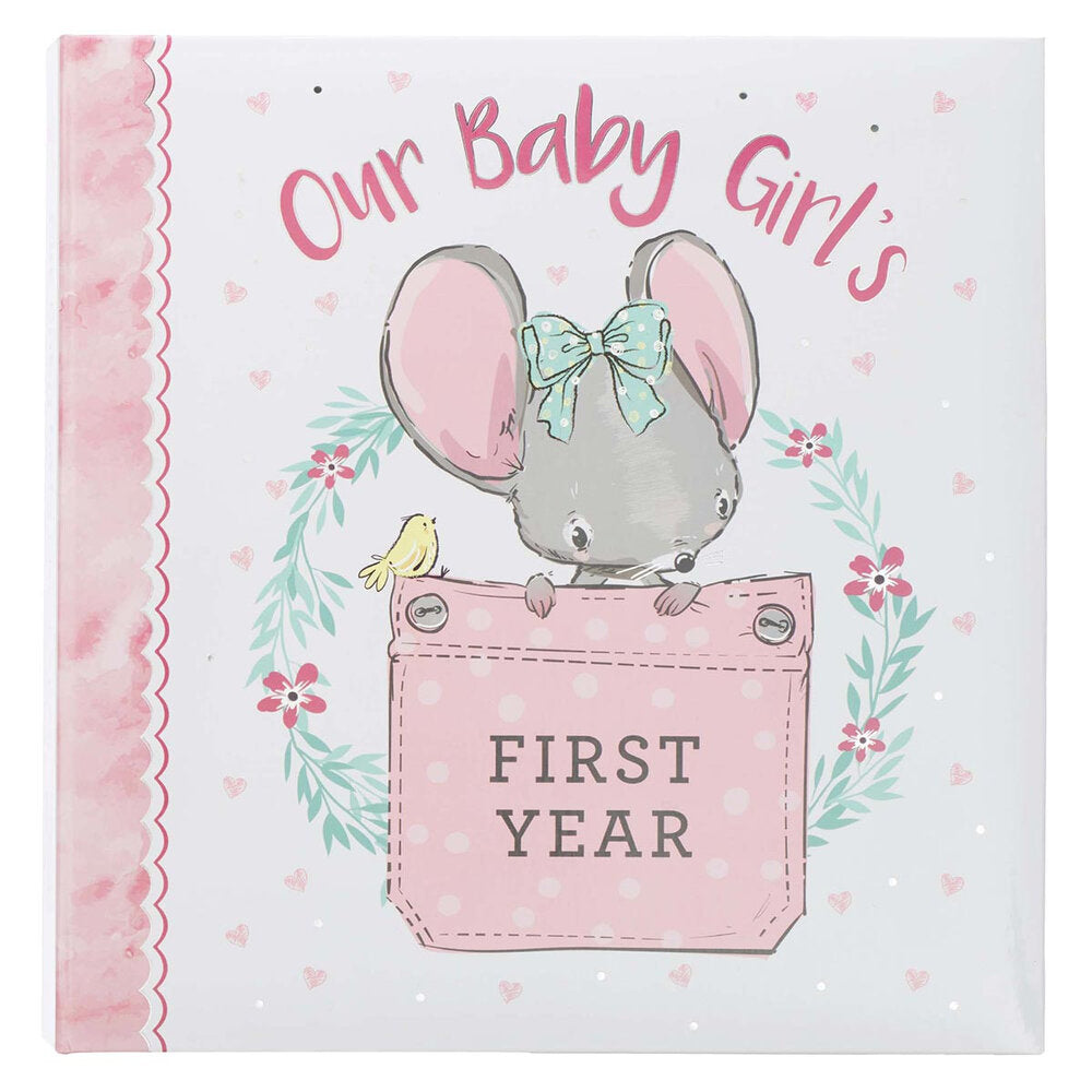 OUR BABY GIRL'S FIRST YEAR MEMORY BOOK