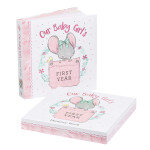 OUR BABY GIRL'S FIRST YEAR MEMORY BOOK