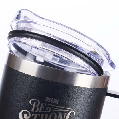 Be Strong in the LORD Camp Style Stainless Steel Mug