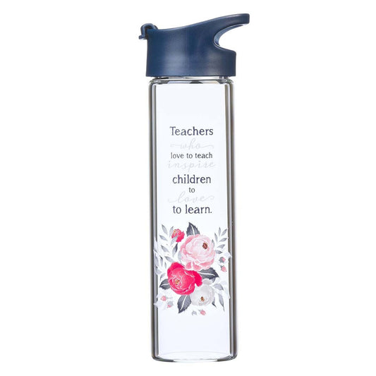Glass Water Bottle