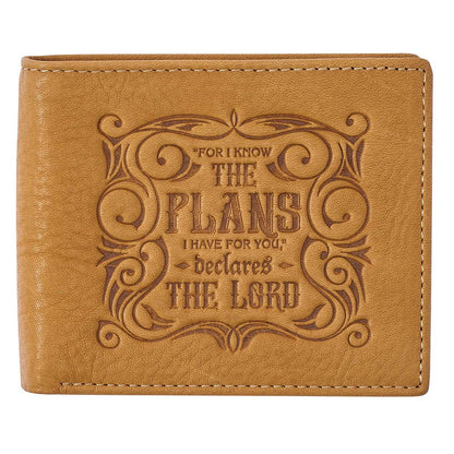 Camel Tan Genuine Leather Wallet