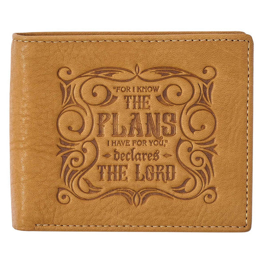 Camel Tan Genuine Leather Wallet